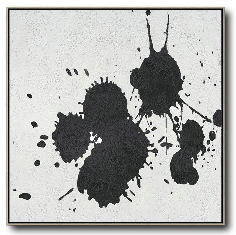 Abstract Painting Extra Large Canvas Art,Oversized Minimal Painting On Canvas - Acrylic On Canvas Abstract